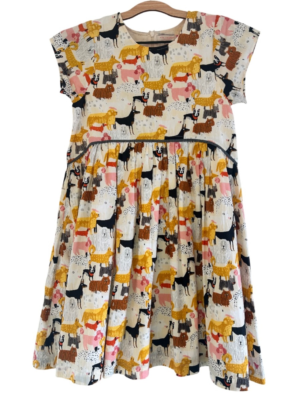 EUC Pink Chicken "Dog Park" Fatima dress. Sz 12